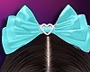 Hair Bow blue P