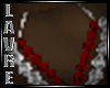 Silver Red Earrings