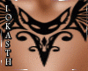 IO-Bat chest tattoo