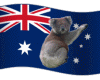 Australia flag sticker