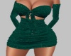 Holiday Dress - Dk Green