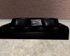 Black/Silver couch 