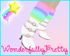 WP WhiteRainbow Boots