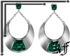Romantic Emerald Earring