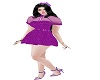MY Purple Glitter Dress