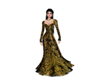 Black and Gold Gown