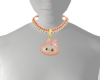 Labubu Diamond Necklace