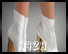 Hz-White Boots
