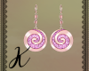 Kira Earrings Rose Pink