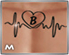 B pulse tattoo