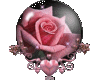 Rose Heart Globe