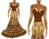 Leopard Female Gown