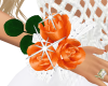 SE-Orange Rose Corsage