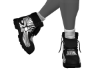 Black & Chrome Boots