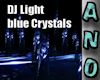 DJ Light blue Crystals