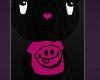 PINK Black Rave BEAR Halloween Costumes Funny LOL Cute