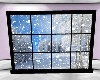 snow window