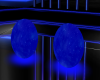 Blue Neon Balls