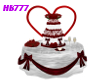 HB777 PL Heart Cake Tbl