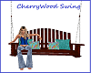 Cherry Wood Swing