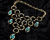 Jewelry Set BlueTealGold