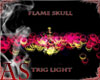 Flame Skull Trig Light