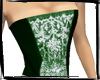 Green lacey Corset
