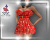TB- Holiday Dress Red