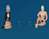 !  FLOOR  SEAT 4  POSES