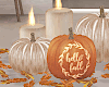 Fall Pumpkins w Candles