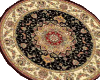 (V)Round vintage rug