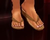 Tan sandals
