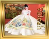 Queen Dress White