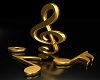 Golden Music BackG