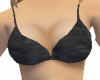 Black Velvet Bikini Top