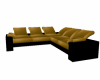 black and gold couch