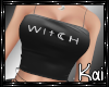 WITCH CROP TOP