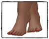 J♥ Feet w/red nails