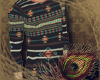-P- Aztec Sweater! M