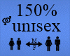 Unisex Avi Scaler 150%