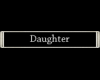 Daughter sterling tag