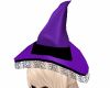 Purple Black Witch Hat