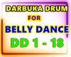 Darbuka Drum for Belly D