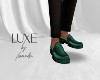LUXE Mens Shoe Emerald