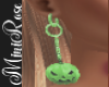Long G Pumpkin Earrings