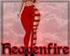 ^HF^ Red Strappy Pants
