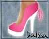 !D!Pink Feather Heels