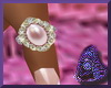 PB*Pink Pearl Thumb Ring
