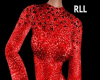 RLL RED VOLTER DRESS