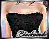 Black|White Rose Dress